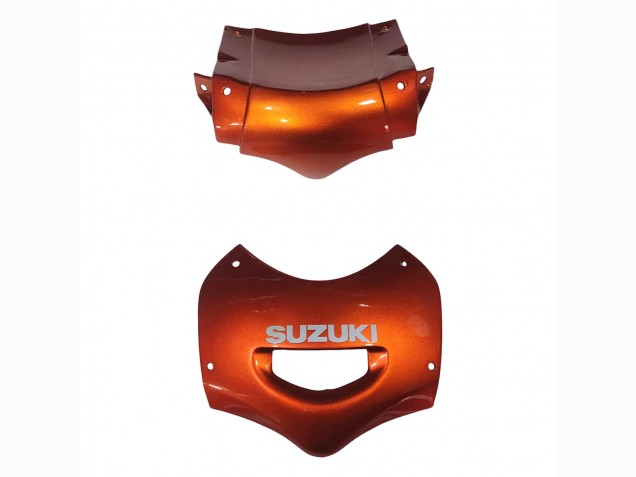 Carenado Moto Suzuki GSX600F/GSX750F 2004-2006 - Burnt Naranja Blanco Logo