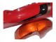 Carenado Moto Suzuki GSX600F/GSX750F 2004-2006 - Burnt Naranja Blanco Logo
