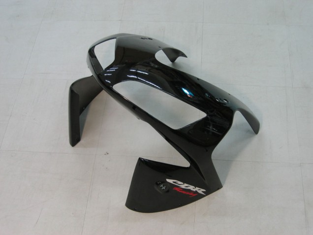 Carenado Moto Honda CBR600RR 2003-2004 - Negro Brillante Rojo Calcomanías