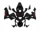 Carenado Moto Honda CBR600RR 2003-2004 - Negro Brillante Rojo Calcomanías
