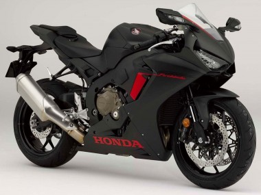 Carenado Moto Honda CBR1000RR 2017-2023 - Negro Mate Rojo Logo