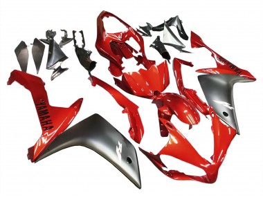 Carenados Moto Yamaha YZF 1000 R1 2007-2008 - Rojo Negro Mate