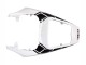 Carenado Moto Yamaha YZF R6S 2006-2009 - Blanco Negro Brillante