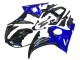Carenado Moto Yamaha YZF R6S 2006-2009 - Azul Negro Brillante