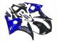 Carenado Moto Yamaha YZF R6S 2006-2009 - Azul Negro Brillante