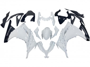 Carenado Moto Kawasaki EX300 2013-2024 - Blanco Negro
