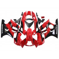 Carenado Moto Honda CBR600 F3 1997-1998 - Rojo Negro Brillante