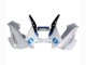 Carenado Moto Honda CBR600 F3 1997-1998 - Blanco Azul Negro Brillante