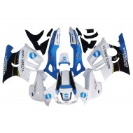Carenado Moto Honda CBR600 F3 1997-1998 - Blanco Azul Negro Brillante