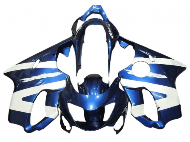 Carenado Moto Honda CBR600 F4 1999-2000 - Blanco Azul