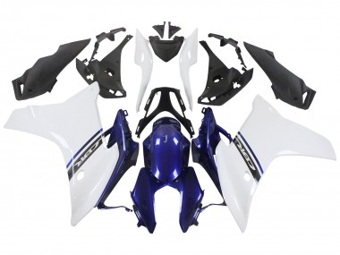 Carenado Moto Honda CBR600F 2011-2013 - Blanco Azul