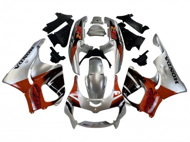 Carenado Moto Honda CBR900RR 893 1996-1997 - Plata Rojo Negro Brillante