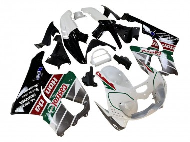 Carenado Moto Honda CBR900RR 893 1996-1997 - Blanco Verde Gris Negro Brillante Castrol