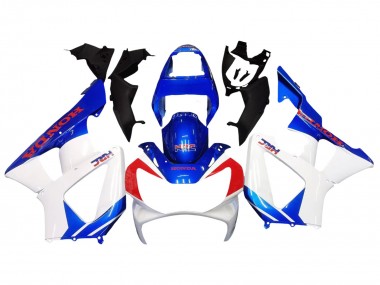 Carenado Moto Honda CBR900RR 929 2000-2001 - Blanco Azul Rojo HRC