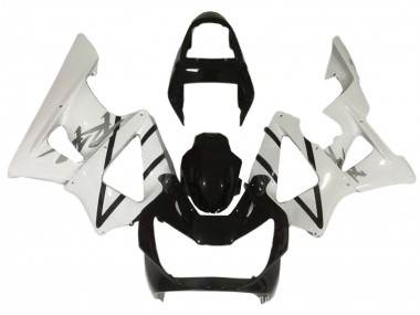 Carenado Moto Honda CBR900RR 929 2000-2001 - Blanco Negro Brillante