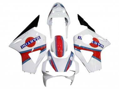 Carenado Moto Honda CBR900RR 954 2002-2003 - Blanco Rojo Azul Negro Brillante Martini
