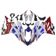 Carenado Moto Ducati Panigale 899 2011-2014 - Blanco Azul Rojo Negro