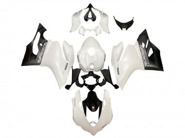 Carenado Moto Ducati Panigale 899/1199 2011-2014 - Blanco Negro