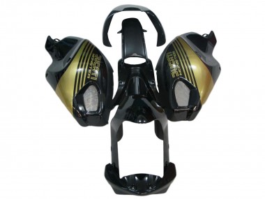 Carenado Moto Ducati Monster 696 796 1100 1100S 2008-2012 - Negro Brillante Oro