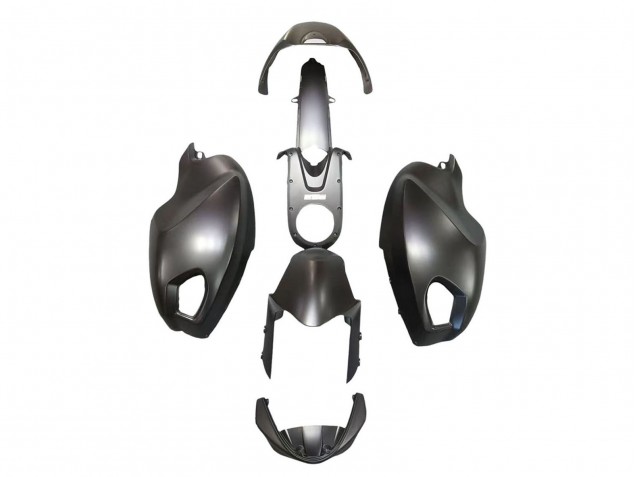 Carenados Moto Ducati Monster 696 796 1100 1100S 2008-2012 - Negro Mate
