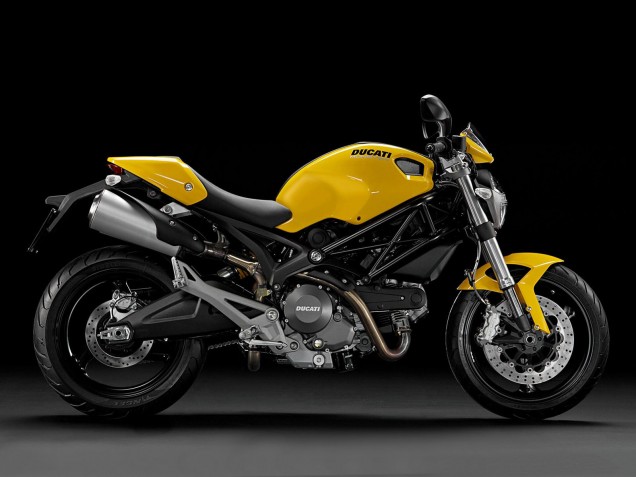 Carenado Moto Ducati Monster 696 796 1100 1100S 2008-2012 - Amarillo