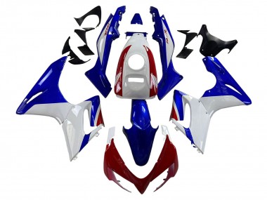Carenado Moto Honda CBR125R 2002-2006 - Blanco Azul Rojo