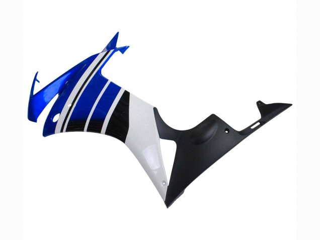 Carenado Moto Honda CBR500R 2013-2015 - Azul Blanco Negro Mate