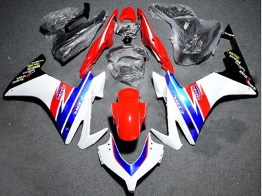 Carenados Moto Honda CBR500R 2013-2015 - Blanco Rojo Azul HRC