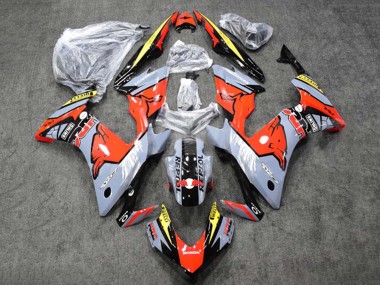 Carenado Moto Honda CBR500R 2013-2015 - Nardo Gris Brillante Amarillo Negro Brillante Repsol HRC Rojo Bull
