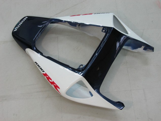 Carenado Moto Honda CBR1000RR 2004-2005 - Blanco Azul Negro Brillante Fireblade