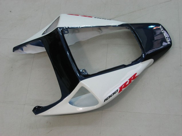 Carenado Moto Honda CBR1000RR 2004-2005 - Blanco Azul Negro Brillante Fireblade