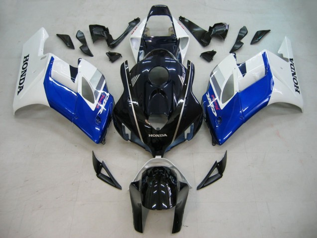 Carenado Moto Honda CBR1000RR 2004-2005 - Blanco Azul Negro Brillante Fireblade