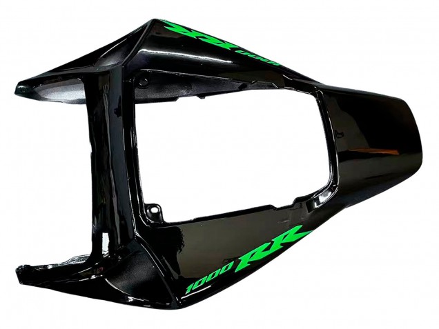 Carenado Moto Honda CBR1000RR 2004-2005 - Negro Brillante Amarillo Verde Monstruo