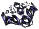 Carenado Moto Honda CBR1000RR 2004-2005 - Negro Brillante Púrpura Raya