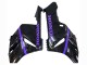 Carenado Moto Honda CBR1000RR 2004-2005 - Negro Brillante Púrpura Raya