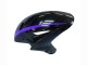 Carenado Moto Honda CBR1000RR 2004-2005 - Negro Brillante Púrpura Raya