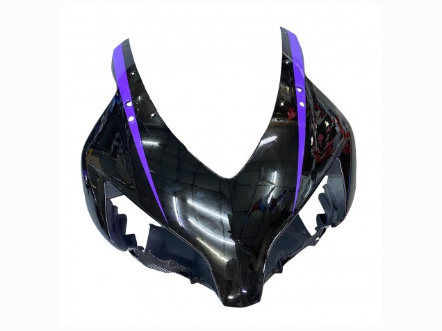 Carenado Moto Honda CBR1000RR 2004-2005 - Negro Brillante Púrpura Raya