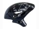 Carenado Moto Honda CBR1000RR 2004-2005 - Plata Negro Brillante Rojo Raya