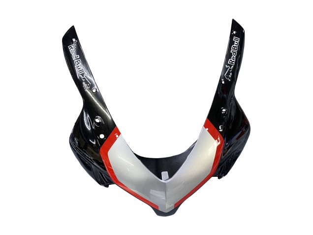Carenado Moto Honda CBR1000RR 2004-2005 - Plata Negro Brillante Rojo Raya