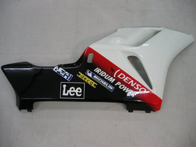 Carenado Moto Honda CBR1000RR 2004-2005 - Blanco Azul Rojo Negro Brillante Estrella Carrera Lee