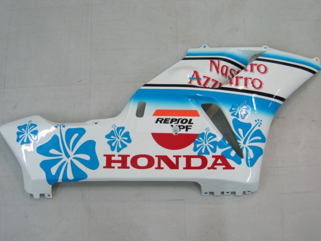 Carenado Moto Honda CBR1000RR 2004-2005 - Blanco Azul Nieve Nastro Azzurro 46