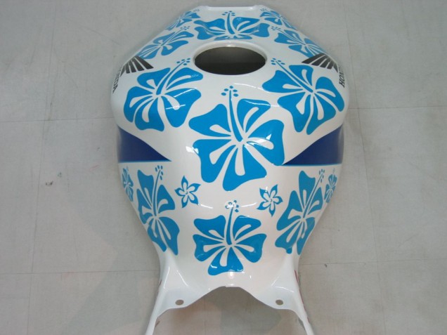 Carenado Moto Honda CBR1000RR 2004-2005 - Blanco Azul Nieve Nastro Azzurro 46