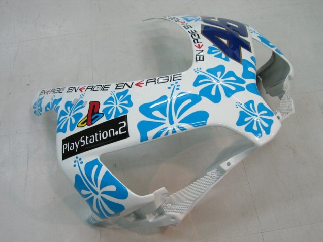 Carenado Moto Honda CBR1000RR 2004-2005 - Blanco Azul Nieve Nastro Azzurro 46