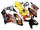 Carenado Moto Honda CBR1000RR 2004-2005 - Amarillo Naranja Negro Brillante Repsol Rossi 46