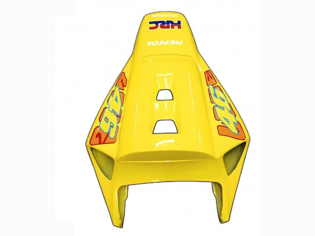 Carenado Moto Honda CBR1000RR 2004-2005 - Amarillo Naranja Negro Brillante Repsol Rossi 46