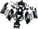 Carenado Moto Honda CBR1000RR 2004-2005 - Negro Brillante Blanco West