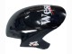 Carenado Moto Honda CBR1000RR 2004-2005 - Negro Brillante Blanco West