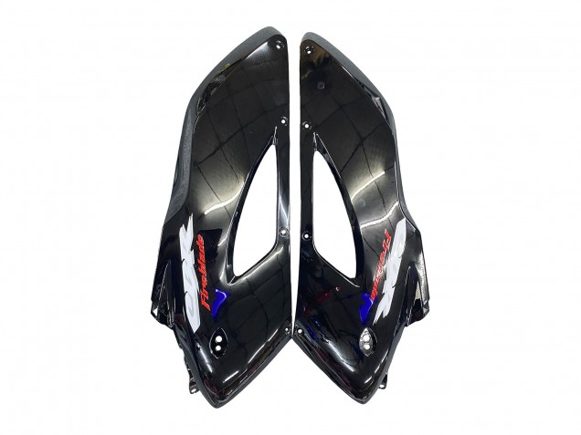 Carenado Moto Honda CBR1000RR 2004-2005 - Negro Brillante Blanco West