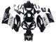 Carenado Moto Honda CBR1000RR 2004-2005 - Negro Brillante Blanco West