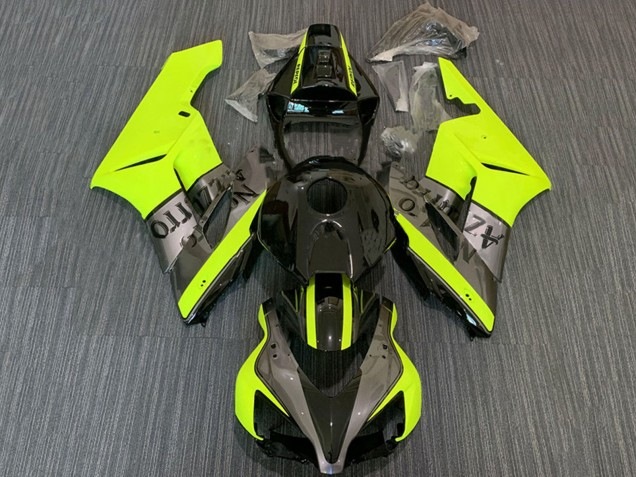 Carenado Moto Honda CBR1000RR 2004-2005 - Amarillo Gris Negro Brillante Nastro Azzurro